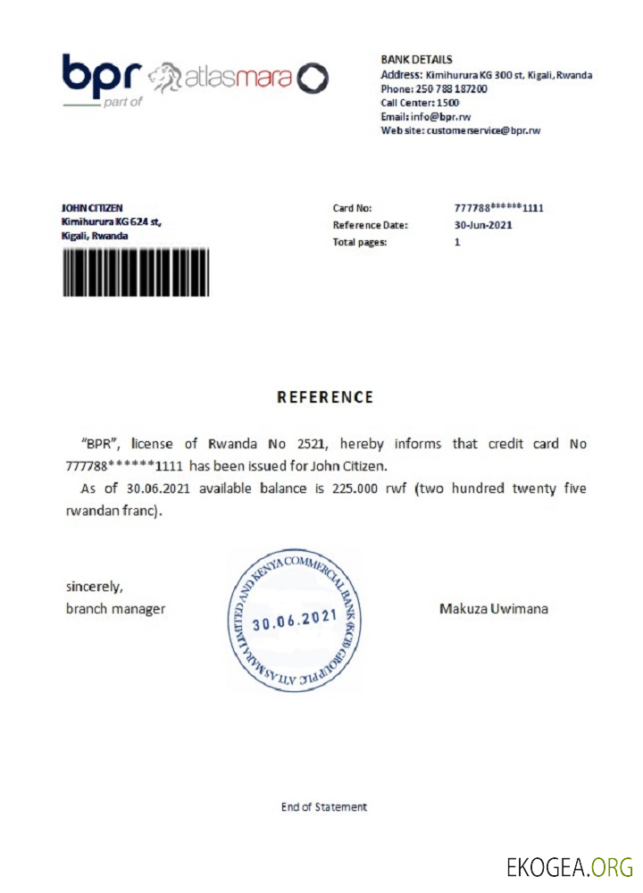 Rwanda , BPR , reference